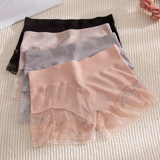 QUẦN MẶC VÁY NỮ- QUẦN VÁY PHỐI CHÂN REN 8824