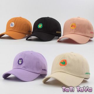 (HÀNG ĐẸP]Mũ Nón lưỡi trai thêu Hình thú Tatitava