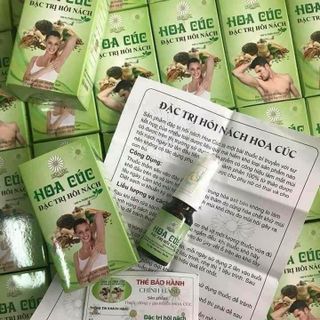 hôi nách hoa cúc