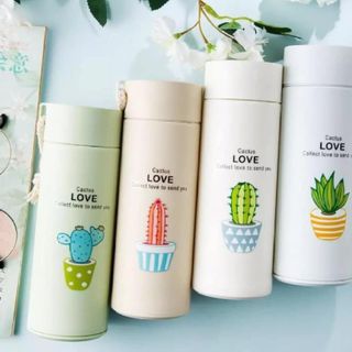 Bình thuỷ tinh bọc nhựa 400ml