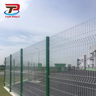 Hàng rào lưới thép hàn, hàng rào mạ kẽm dây 3 ly, 4 ly