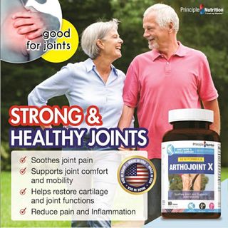 Sản phẩm Artho joint X mới của Priciple Nutrifood