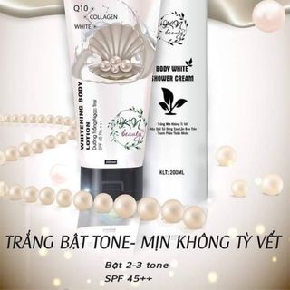 combo kem body và ủ trắng ngọc trai KN Beauty