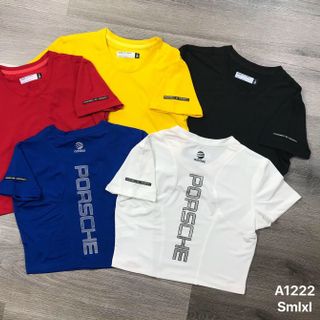 Áo crop phối chữ xăm lưng