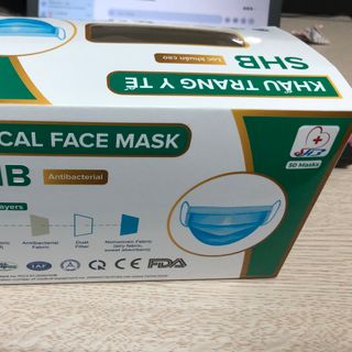 KHẨU TRANG Y TẾ 4 LỚP SHB- TIÊU CHUẨN MỸ CHÂU ÂU