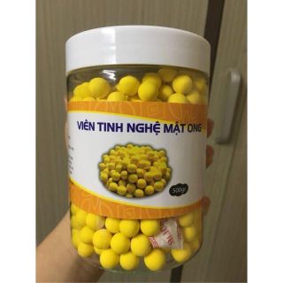 Viên Tinh Bột Nghệ Mật Ong và Mầm Hồng Sâm Matcha