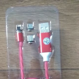 DÂY SẠC CÓ ĐÈN LED GỒM 3 ĐẦU NAM CHÂM TỪ