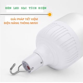 LED 30W TÍCH ĐIỆN SIÊU BỀN PIN LITHIUM CREALED BẢO HÀNH 2 NĂM