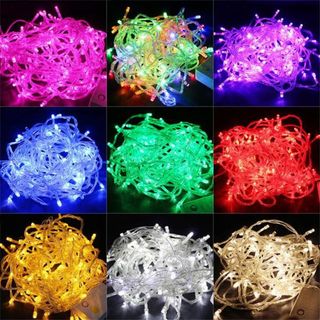 DÂY ĐÈN LED TRANG TRÍ NOEL KHÔNG CHỚP~8M