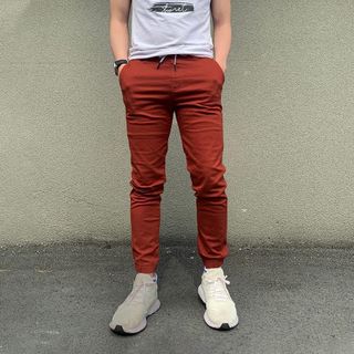 Quần dài kaki co giãn nam