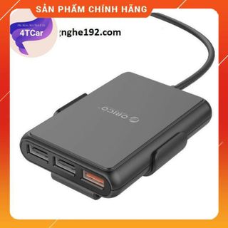 TẨU SẠC OTO 5 CỔNG TÍCH HỢP SẠC NHANH 3.0 ORICO UCP-5P ( 52W) ( )