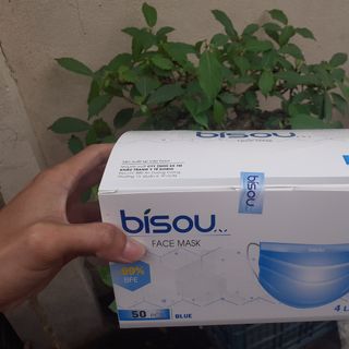Khẩu trang 4 lớp kháng khuẩn BISOU đạt chứng nhận