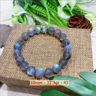 Vòng Tay Hạt Đá Xà Cừ 8 ly (mm) - Trang Sức Phong Thủy