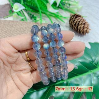 Vòng Tay Hạt Đá Xà Cừ 8 ly (mm) - Trang Sức Phong Thủy