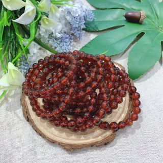 Vòng Tay Ngọc Hồng Lựu Garnet 8 ly (mm) - Trang Sức Phong Thủy