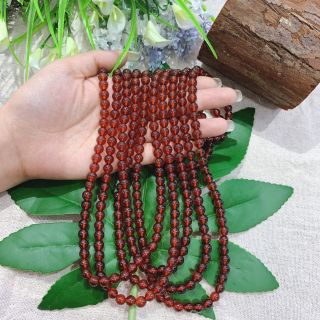Vòng Tay Ngọc Hồng Lựu Garnet 8 ly (mm) - Trang Sức Phong Thủy