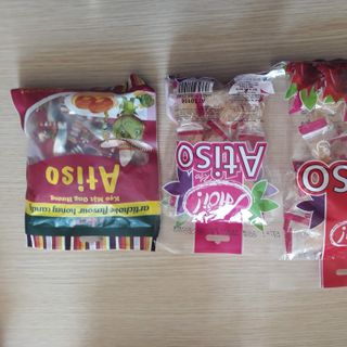 Kẹo hoa quả các loại gói 85gr nhãn hàng Aioi