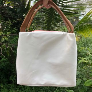 Túi giữ nhiệt-Vải Cotton 100%(Màu Trắng)