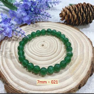 Vòng Tay Hạt Dâu Tây Xanh 10 ly (mm) - Trang Sức Phong Thủy