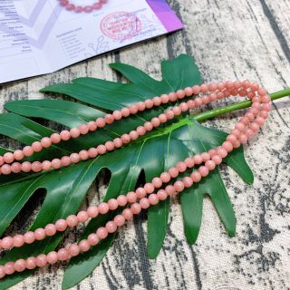 Vòng Tay Hạt Đá Hoa Anh Đào 8 ly - Trang Sức Phong Thủy