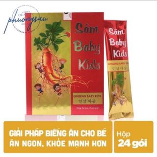 Sâm Baby Kids_ Giúp con ăn ngon khỏe mạnh