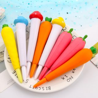 Bút squishy gel mực đen dễ thương