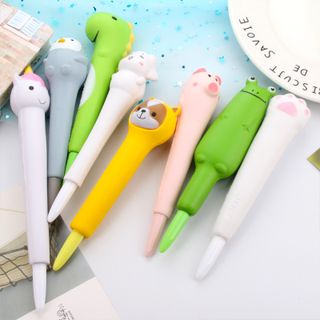 Bút squishy gel mực đen dễ thương