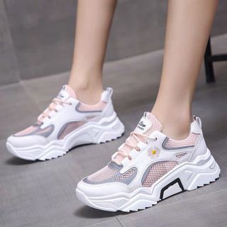 Giày bata phối lưới