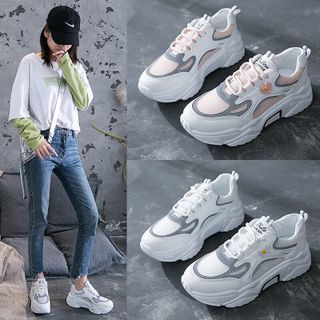 Giày bata phối lưới