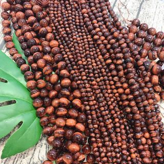 Vòng Tay Hạt Đá Thạch Anh Mắt Hổ Nâu Đỏ 12 ly (mm)- Trang Sức Phong Thủy