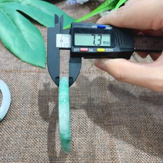 Vòng Bản Tròn Đá Ngọc Cẩm Thạch - Trang Sức Phong Thủy