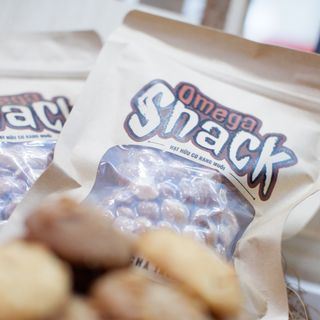 Omega Snack-Hạt sachi rang muối 120g- Thực phẩm bổ sung Omega 3-6-9 tự nhiên