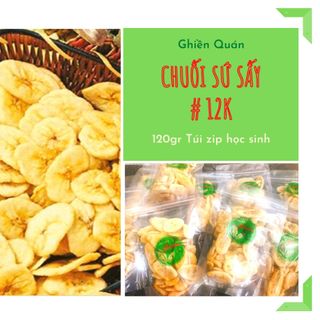Chuối Sứ Sấy giòn