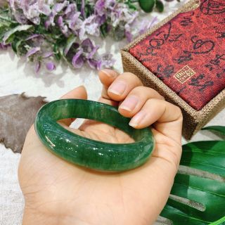 Vòng Bản Tròn Đá Thạch Anh Dâu Tây - Trang Sức Phong Thủy