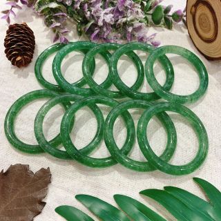 Vòng Bản Tròn Đá Thạch Anh Dâu Tây - Trang Sức Phong Thủy