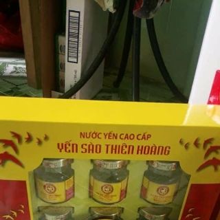 yến sào thiên hoàng hộp 6 lọ