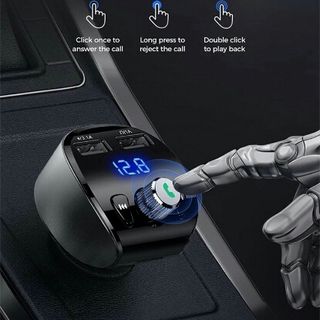 JOYROOM JR-CL01, tẩu sạc ô tô kiêm nghe nhạc MP3 bằng usb, thẻ nhớ, bluetooth.