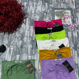Áo croptop nữ dây choàn cổ