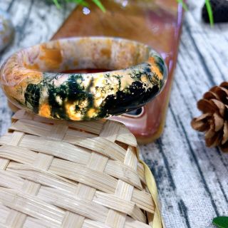 Vòng Bản Đá Băng Ngọc Thủy Tảo - Trang Sức Phong Thủy