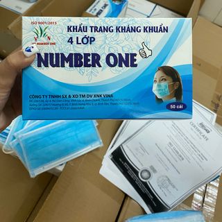 Khẩu Trang Y Tế Kháng Khuẩn 4 lớp