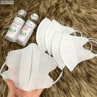 Khẩu trang vải kháng khuẩn 3D