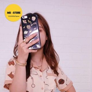Đồ bộ pijama lụa hàn đùi
