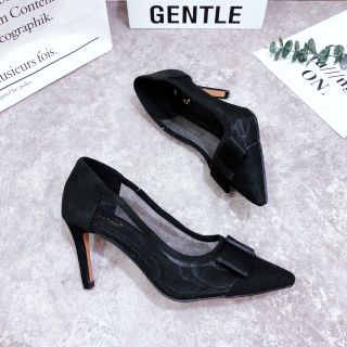 Giày Cao gót lưới công sở