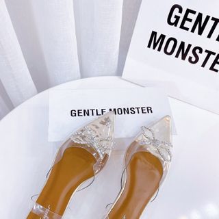 Giày sandal nữ nơ trong