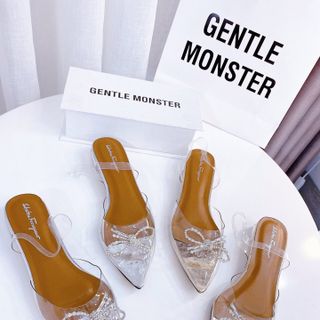 Giày sandal nữ nơ trong