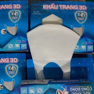 Khẩu trang 3d người lớn
