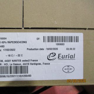 Phô mai bào sợi Mozzarell Pháp Gói 2,5 KG