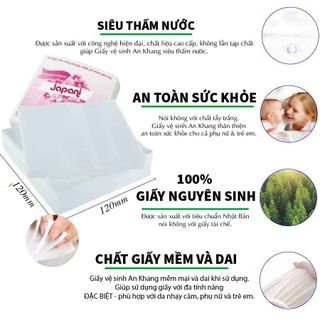 Khăn Giấy JAPANI SILK108 (108 Tờ/ Gói)