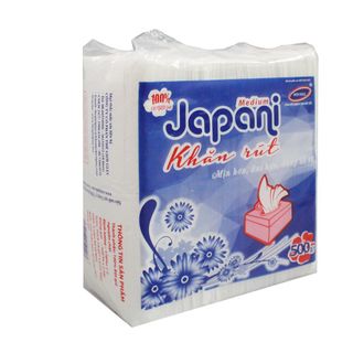 Khăn Giấy Rút JAPANI LOẠI 500 TỜ/BỊCH