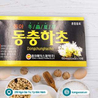 Nước đông trùng hạ thảo Hàn Quốc cam kết